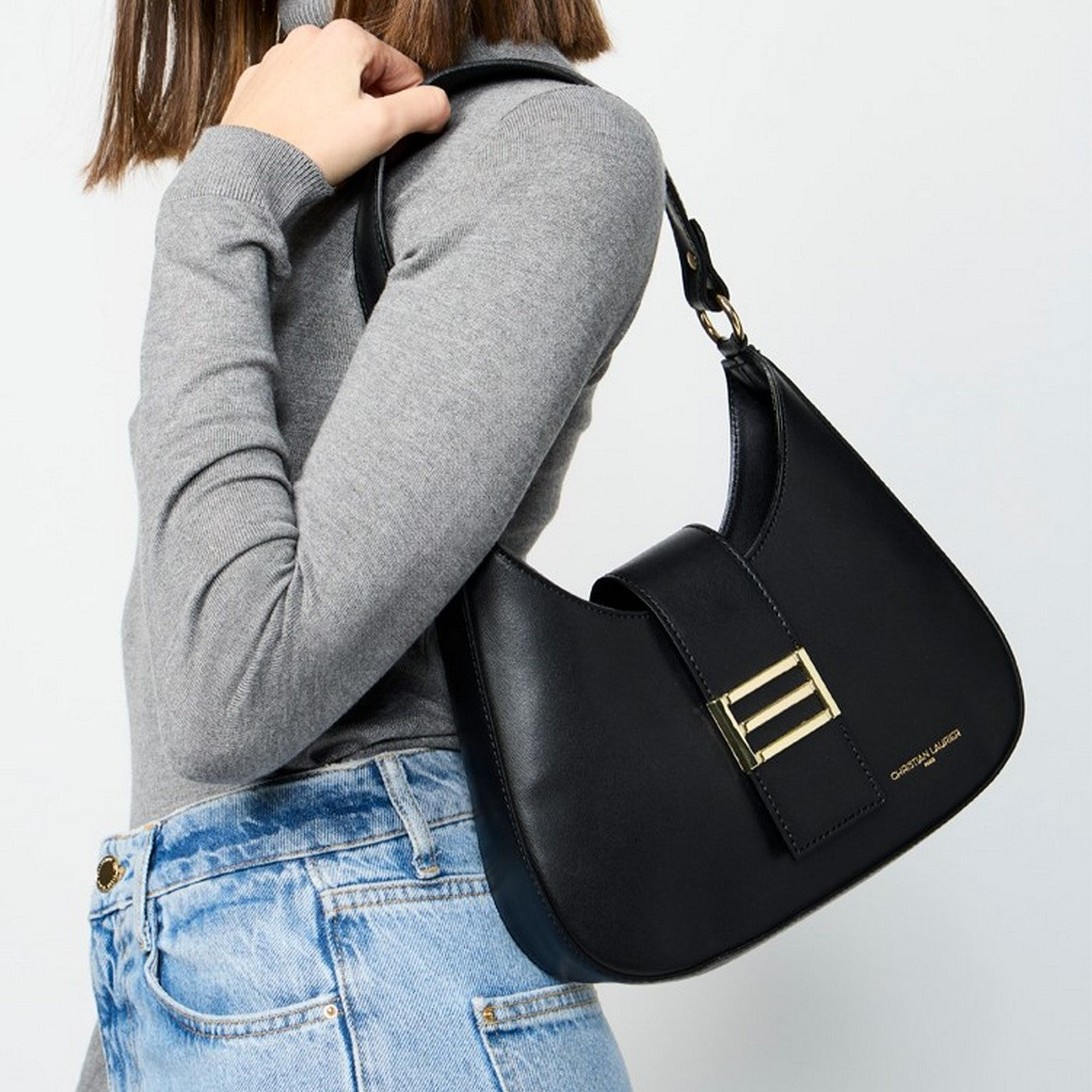 Inaya Shoulder Bag - Black