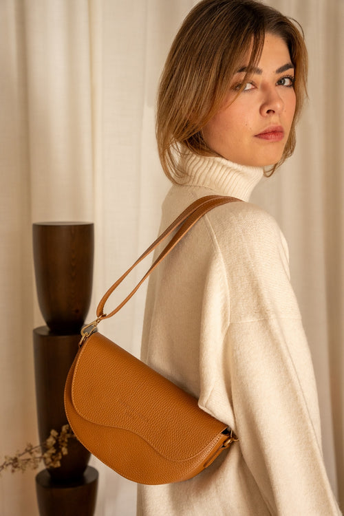 Sac À Bandoulière Loewe - Camel