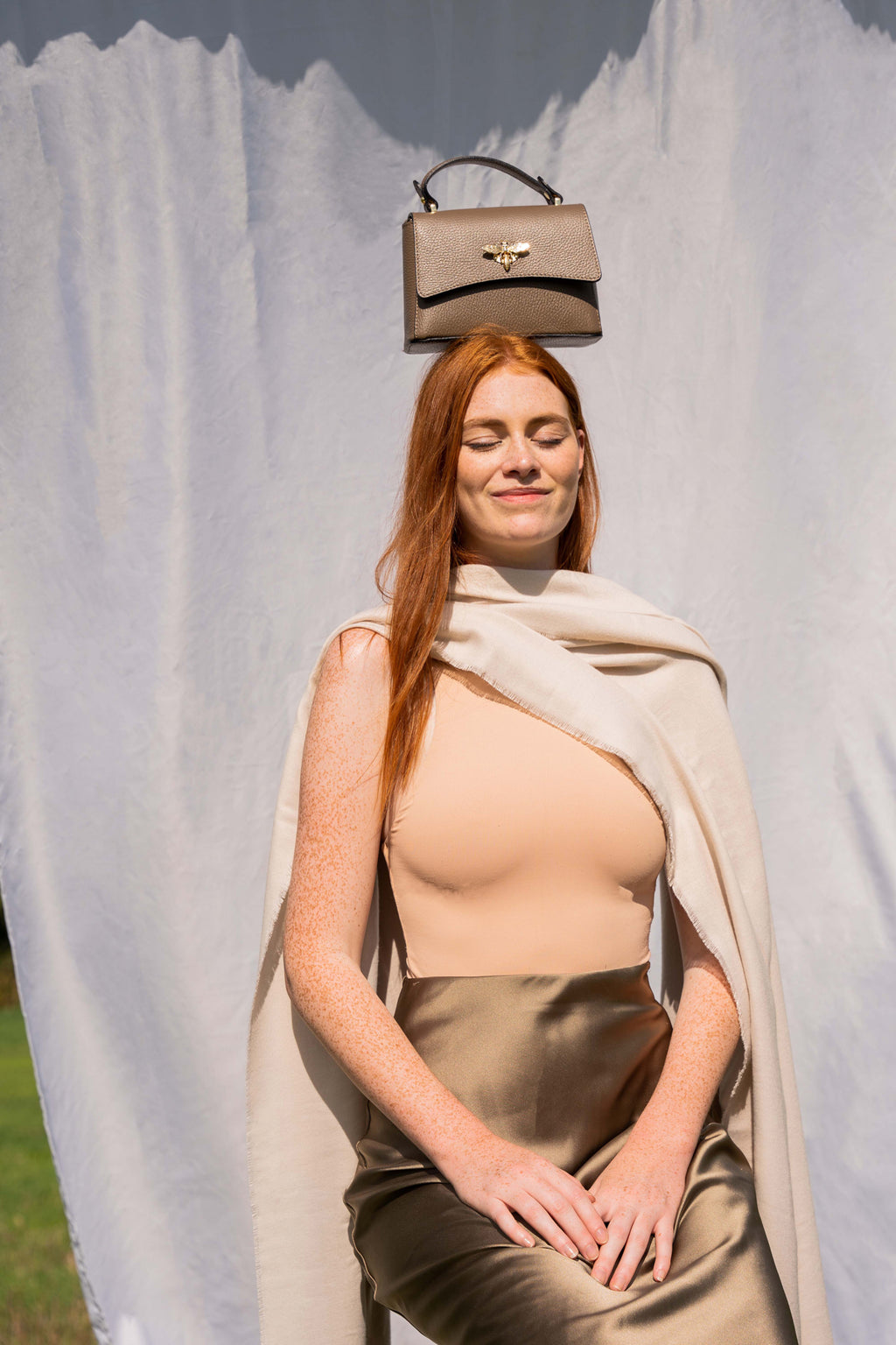 Mathilde Handbag - Taupe