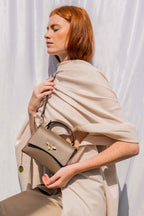 Mathilde Handbag - Taupe