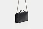 Bolso Bandolera Stacy Croco - Negro