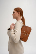 Sac À Bandoulière Leorad - Camel