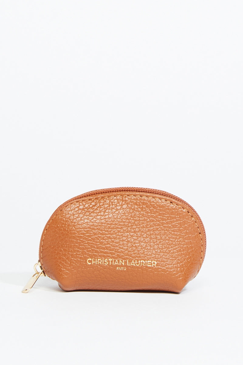 Porte-Monnaie Nika Croco - Camel