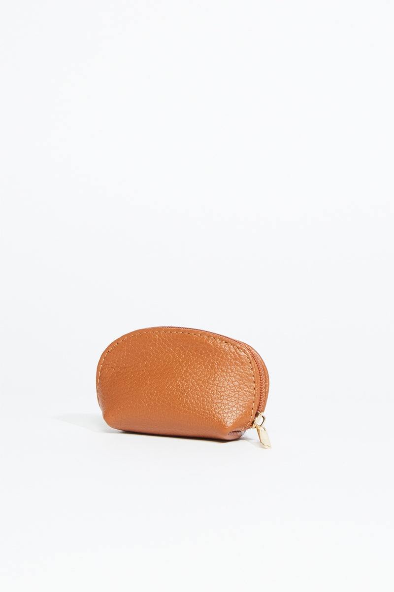 Porte-Monnaie Nika Croco - Camel