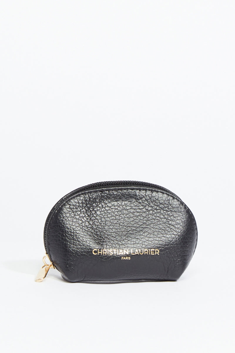 Porte-Monnaie Nika Croco - Noir
