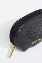 Porte-Monnaie Nika Croco - Noir