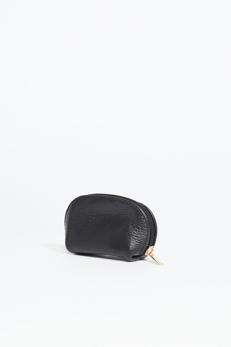 Porte-Monnaie Nika Croco - Noir