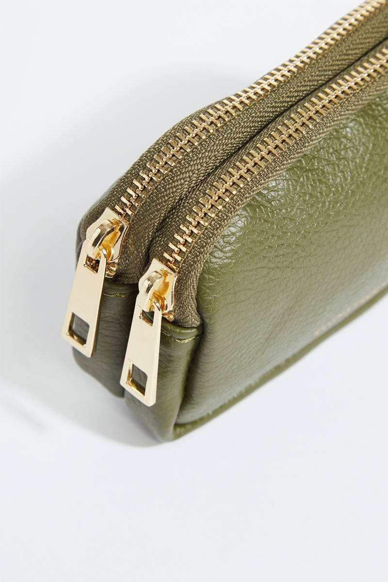 Porte-Monnaie Tamar - Vert Olive