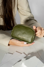 Porte-Monnaie Tamar - Vert Olive