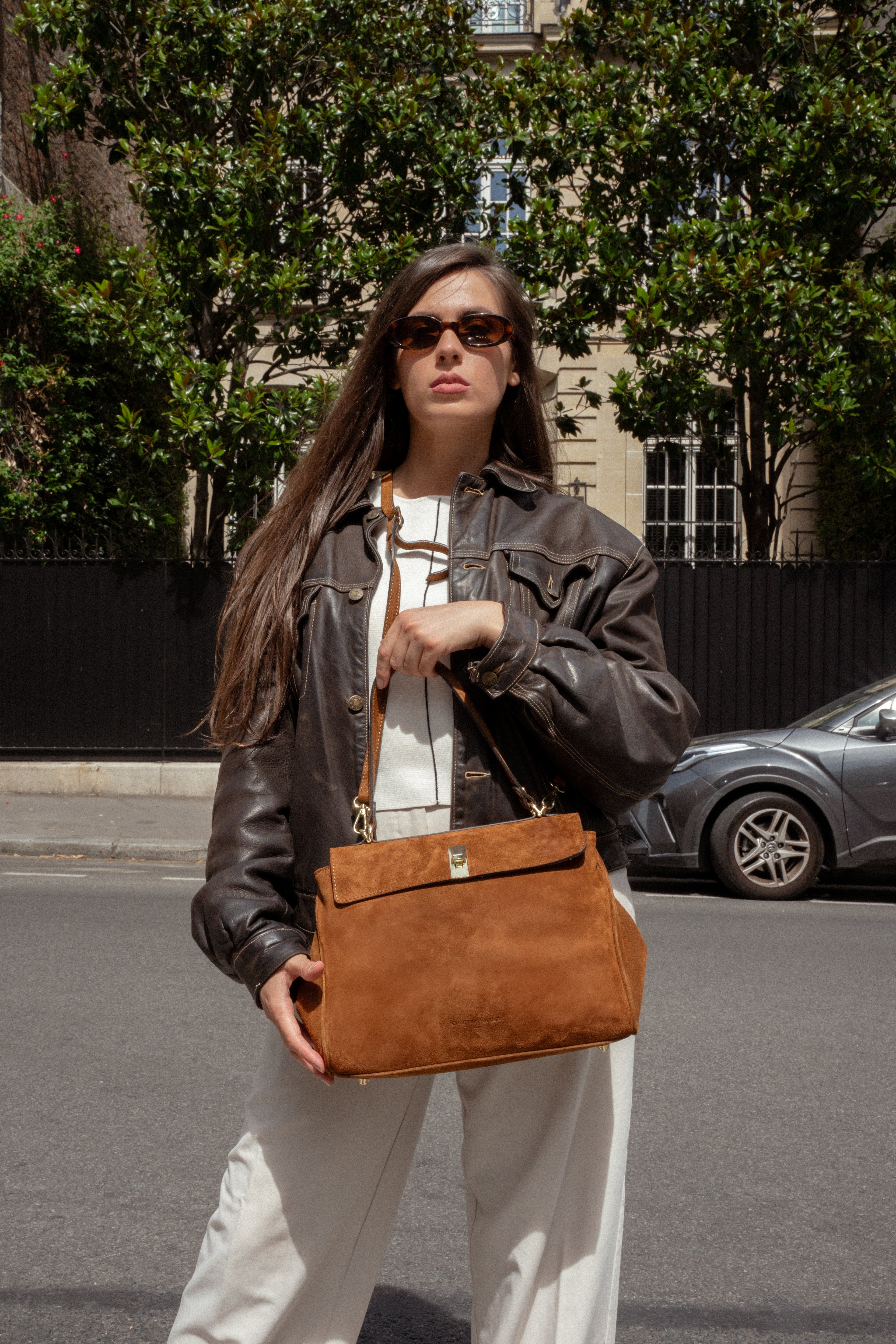 Ami Shoulder Bag - Camel