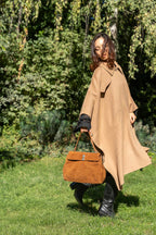 Skuldertaske Ami - Camel