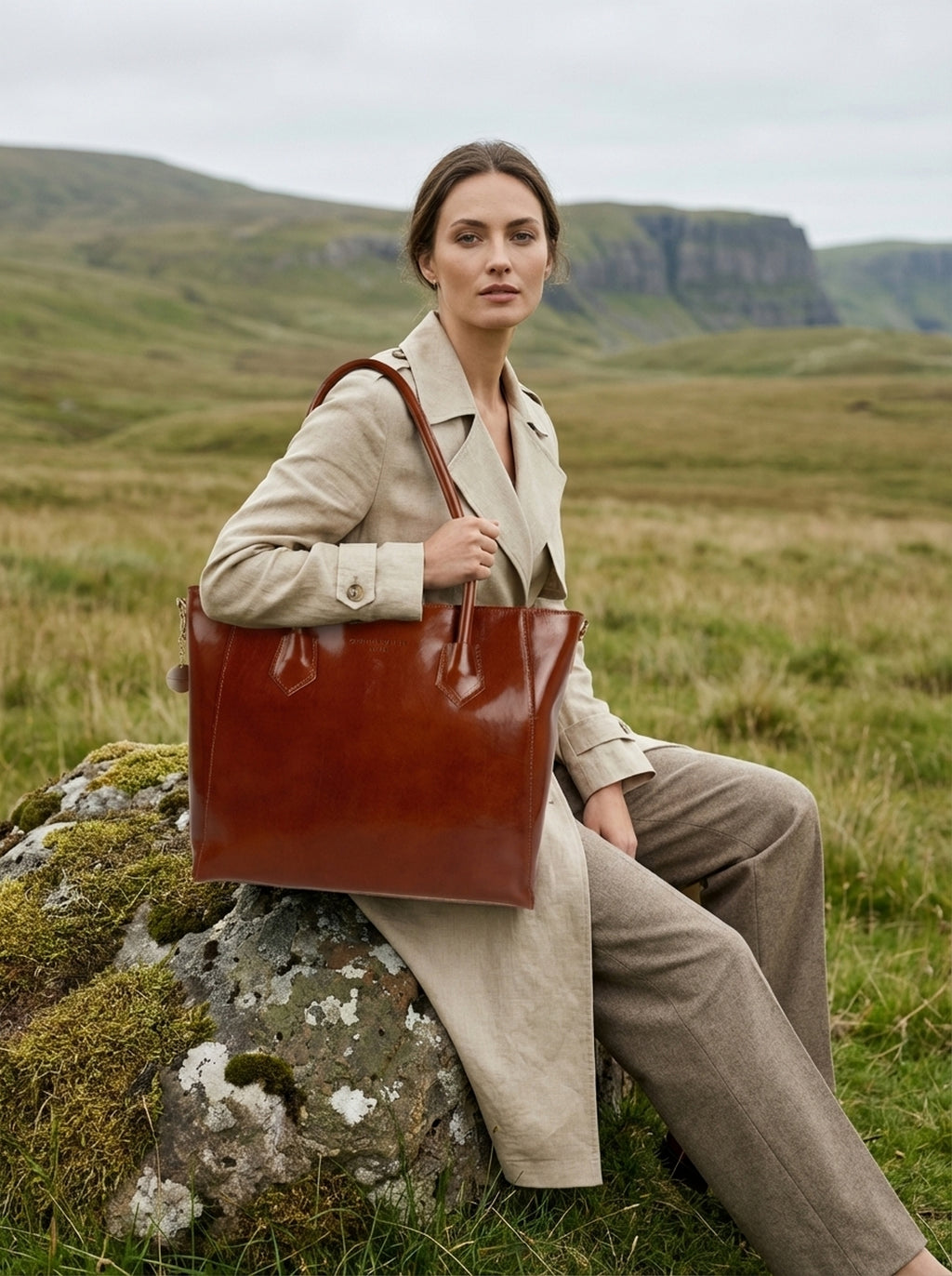Sac Porte Epaule Aurora - Camel