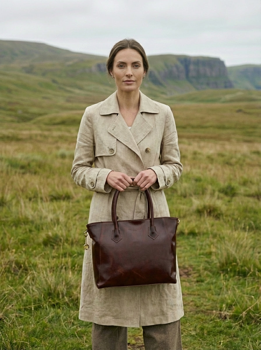 Aurora Shoulder Bag - Brown