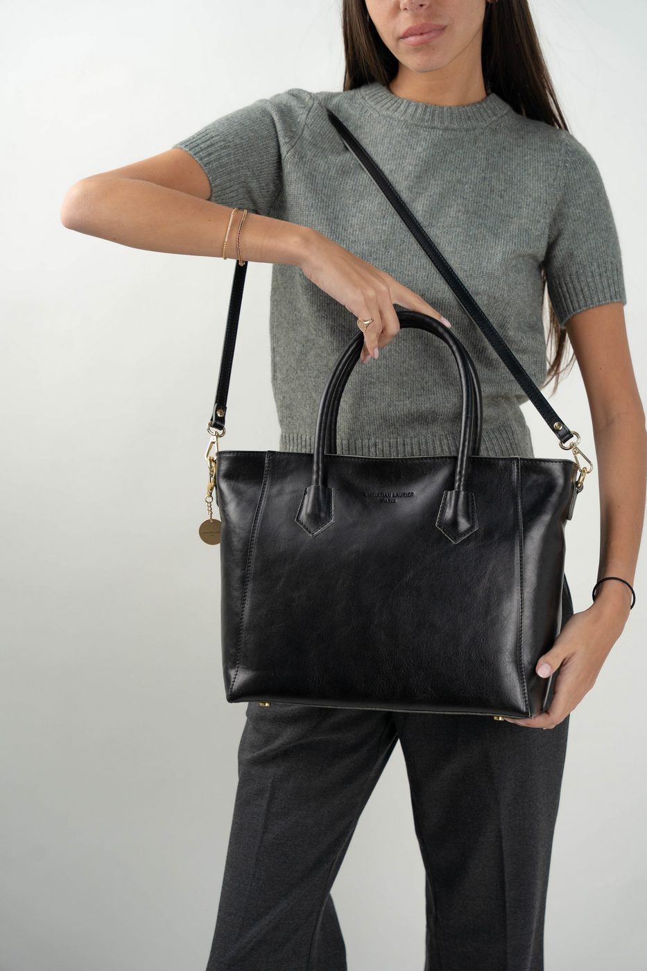 Sac Porte Epaule Aurora - Noir