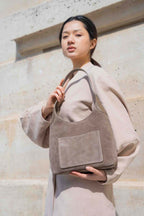 Sac Porte Epaule Calma - Taupe