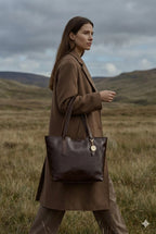 Eden Shoulder Bag - Brown