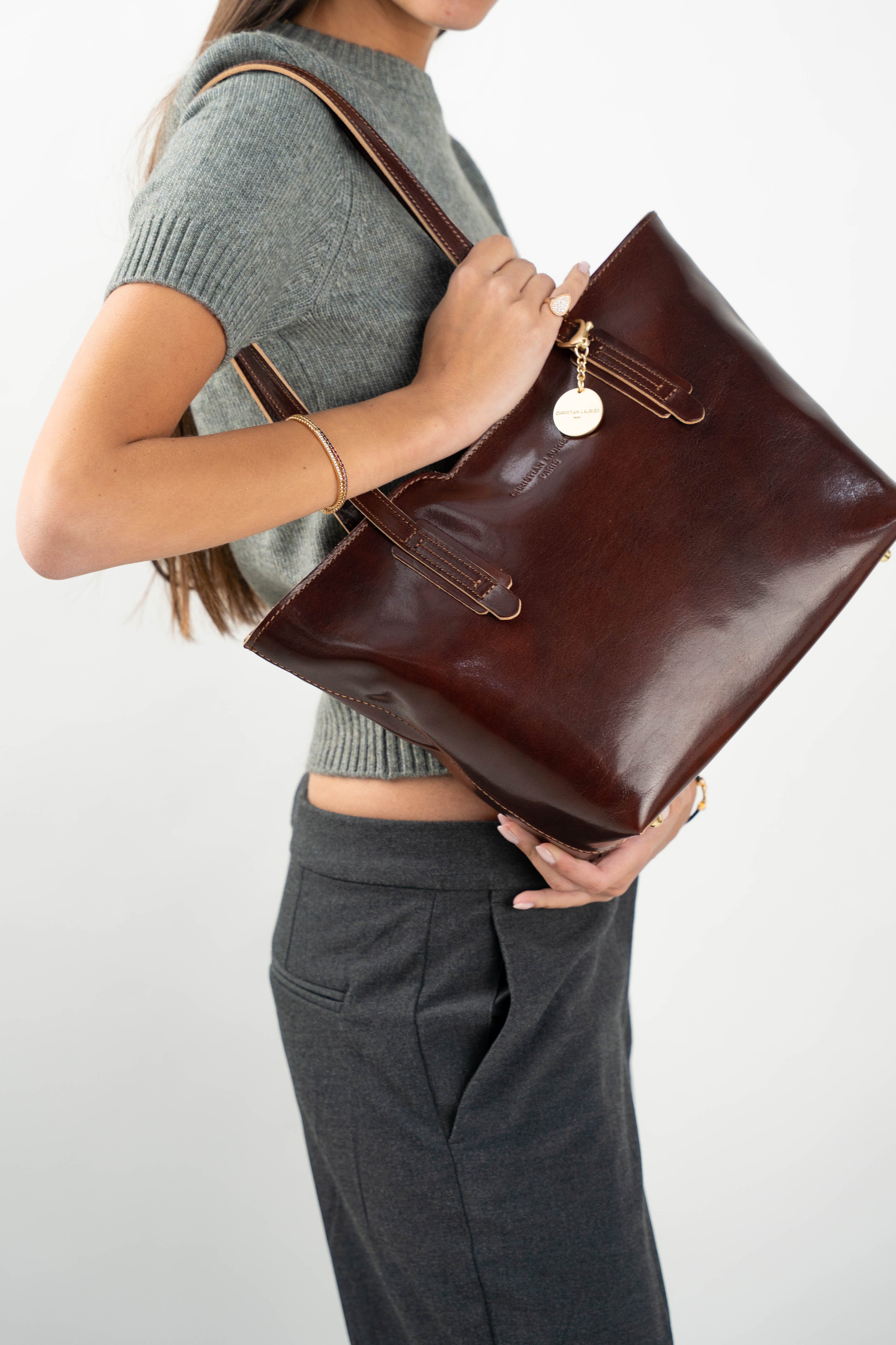 Eden Shoulder Bag - Brown