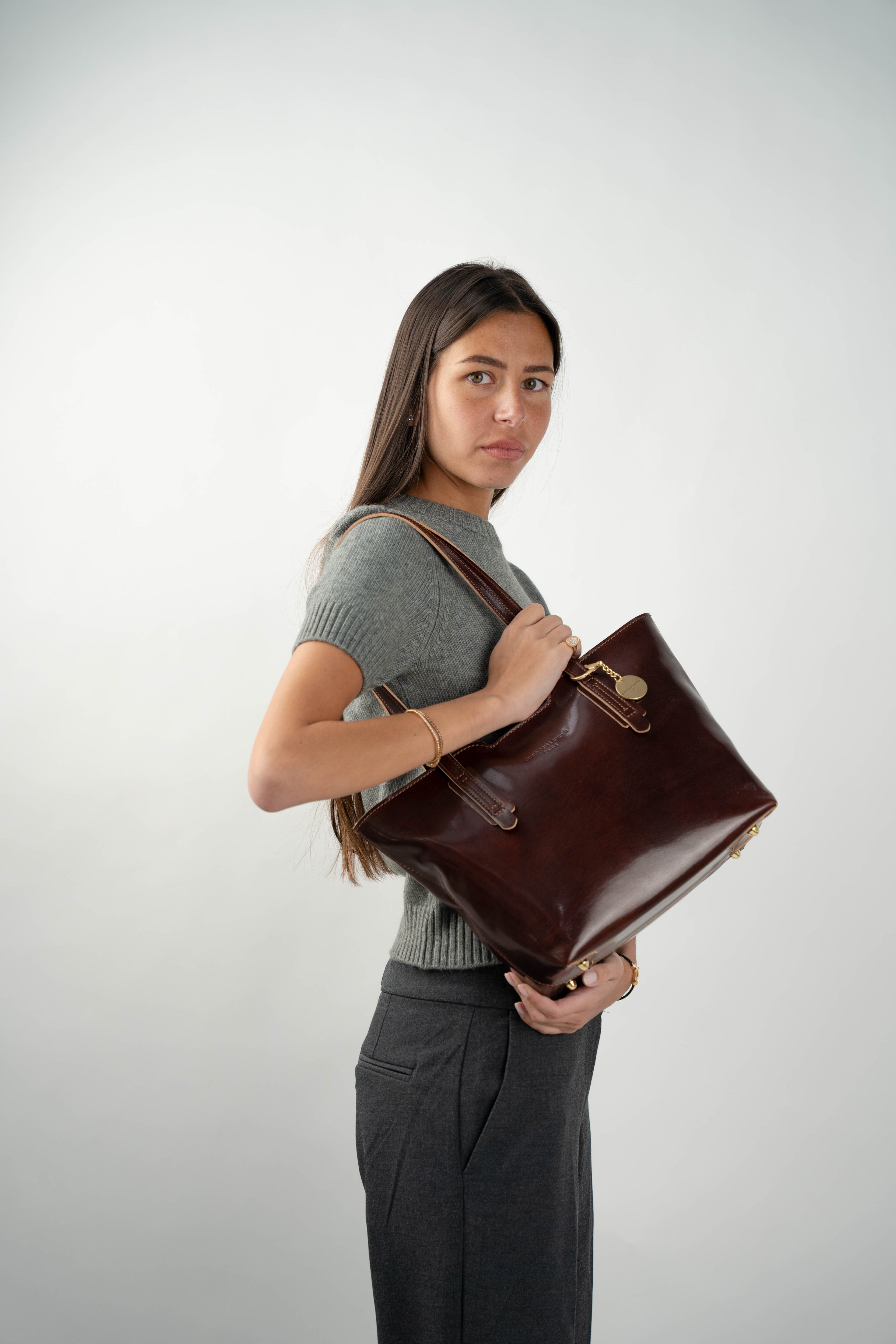 Eden Shoulder Bag - Brown