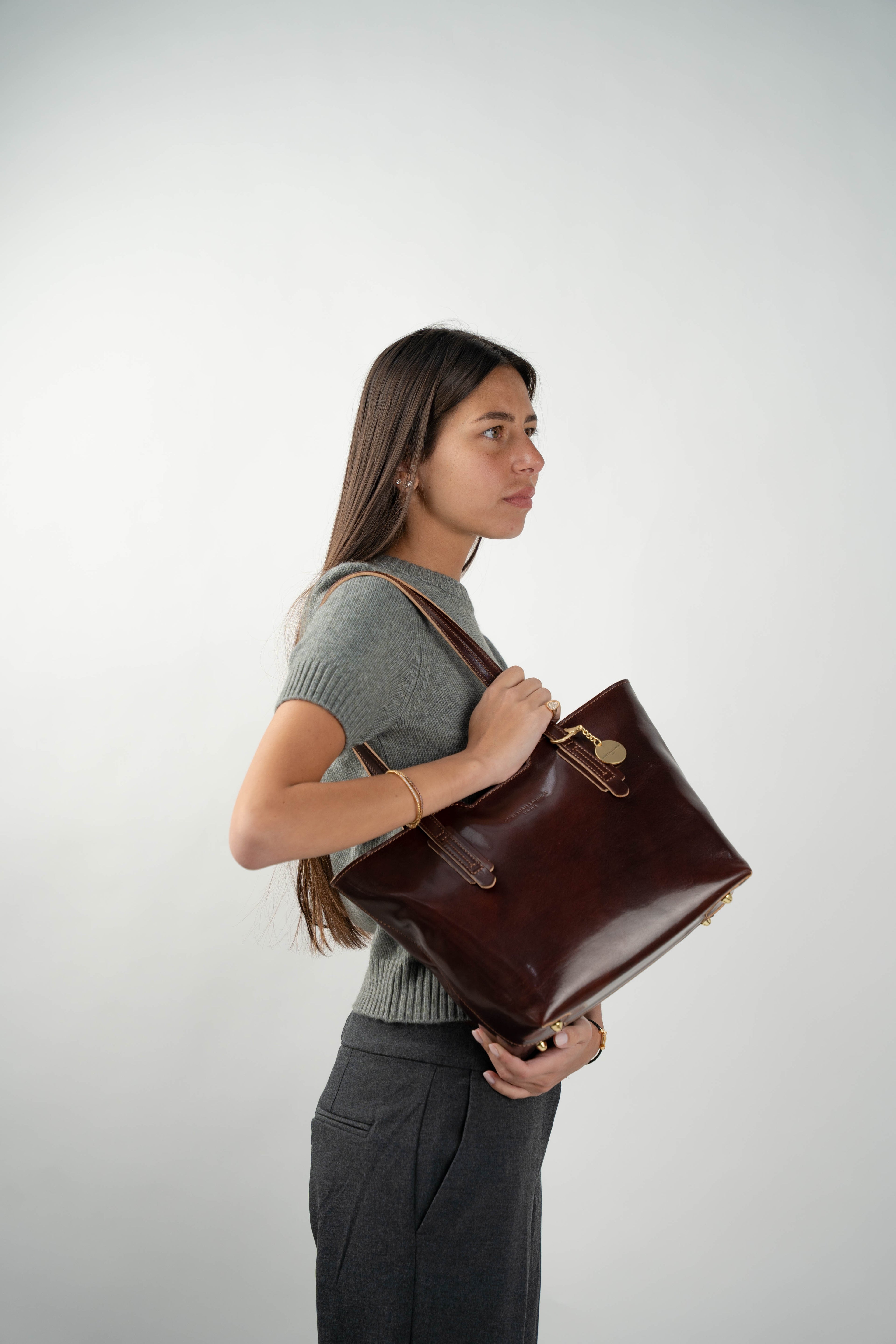 Eden Shoulder Bag - Brown