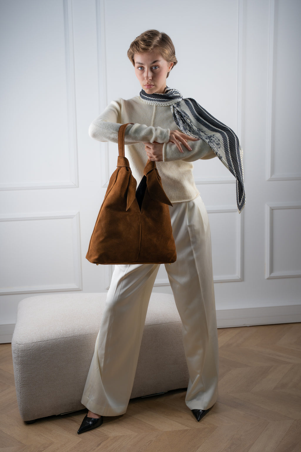 Elan Shoulder Bags - Camel