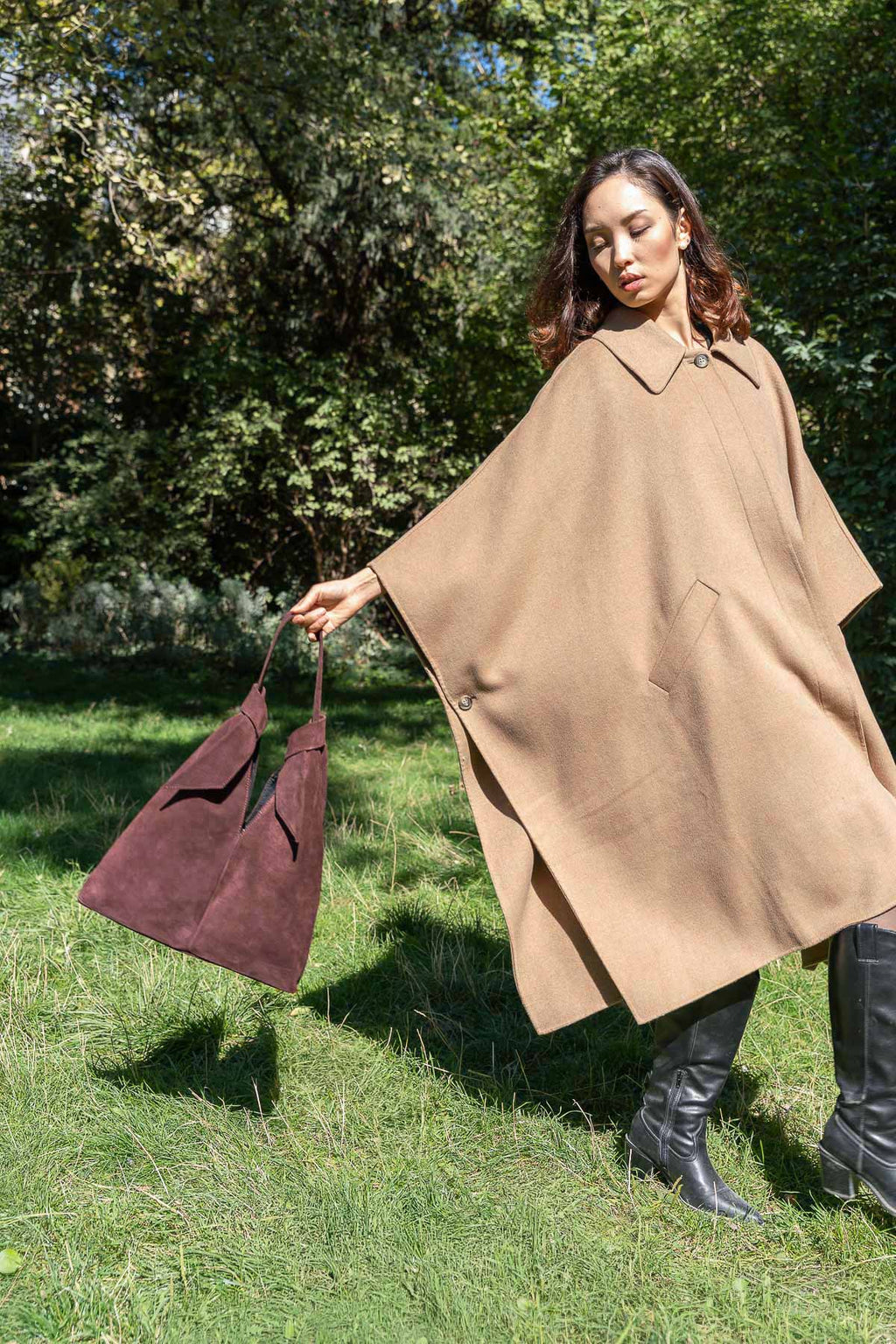 Sac Porte Epaule Elan - Bordeaux