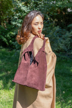 Sac Porte Epaule Elan - Bordeaux