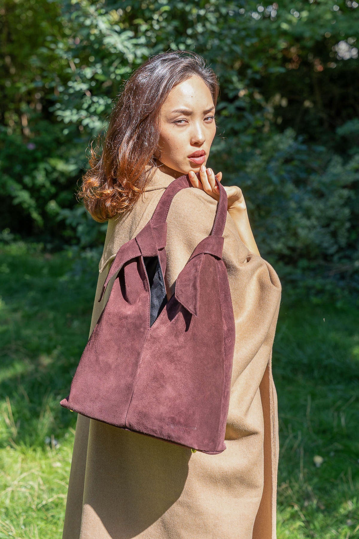 Sac Porte Epaule Elan - Bordeaux