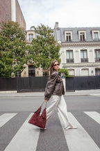 Sac Porte Epaule Elan - Bordeaux