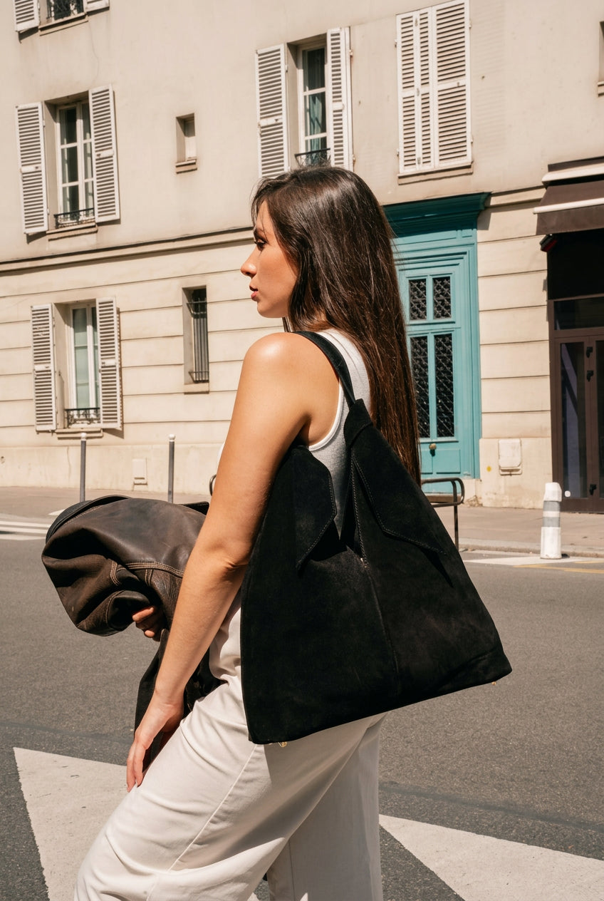 Sac Porté Épaule Elan - Noir
