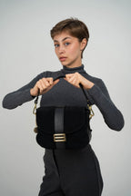 Bolso Bandolera Noche - Negro