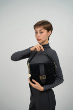 Bolso Bandolera Noche - Negro