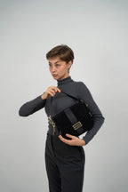 Bolso Bandolera Noche - Negro