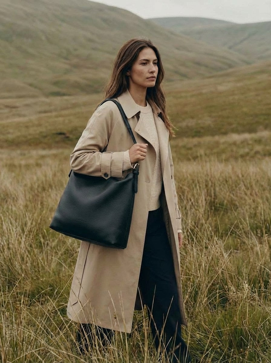 Sac Porté Épaule Orient - Noir