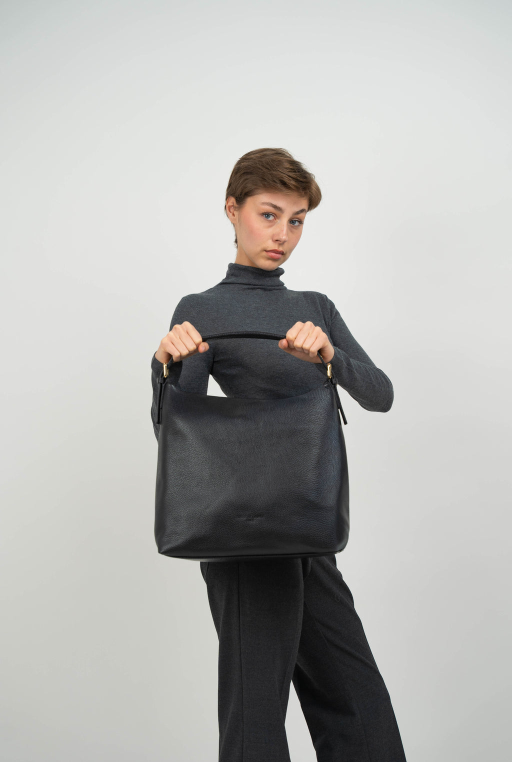 Sac Porté Épaule Orient - Noir
