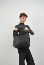 Sac Porté Épaule Orient - Noir