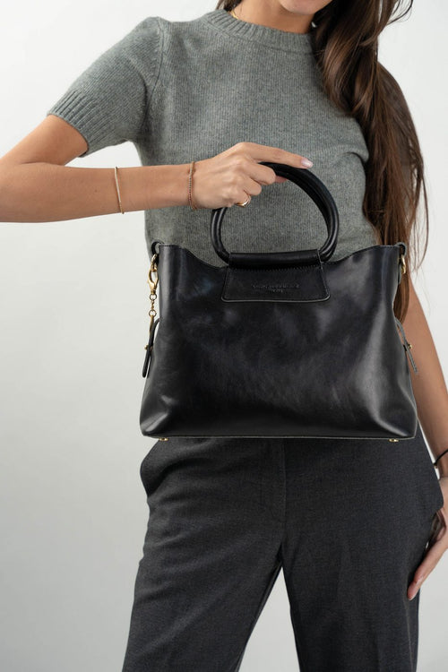 Bolso de hombro Savannah - Negro