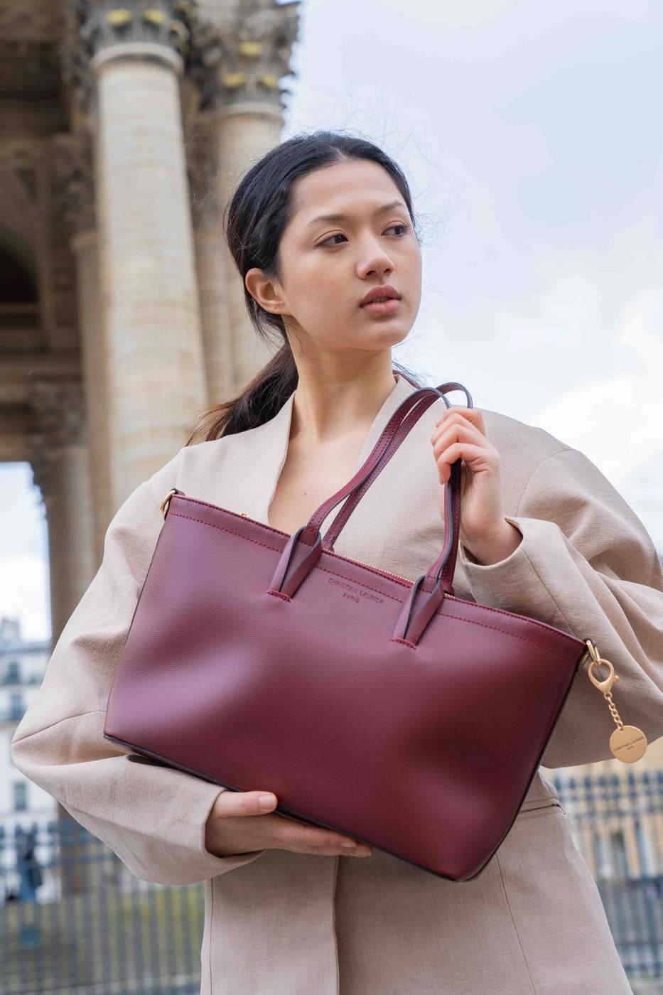 Bolso Bandolera Serinity - Burdeos
