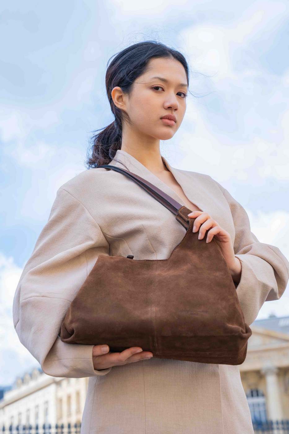 Sac Porte Epaule Sierra - Moka