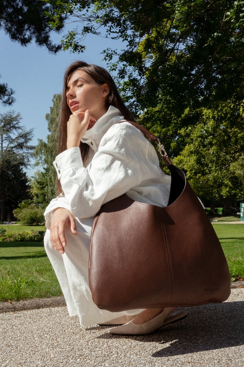 Sac Porte Epaule Suri - Moka