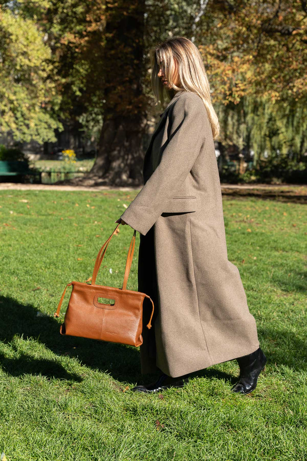 Bolsos de hombro Aubin - Camel