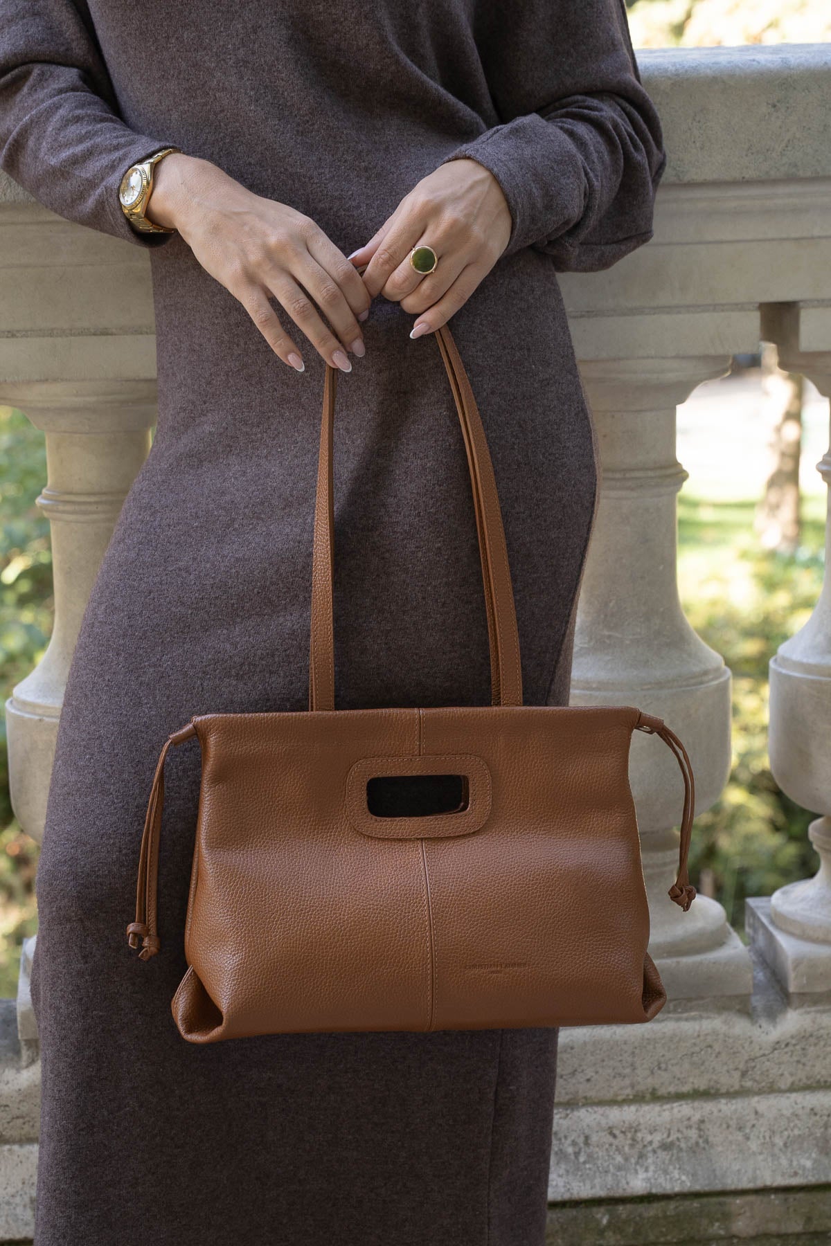 Bolsos de hombro Aubin - Camel