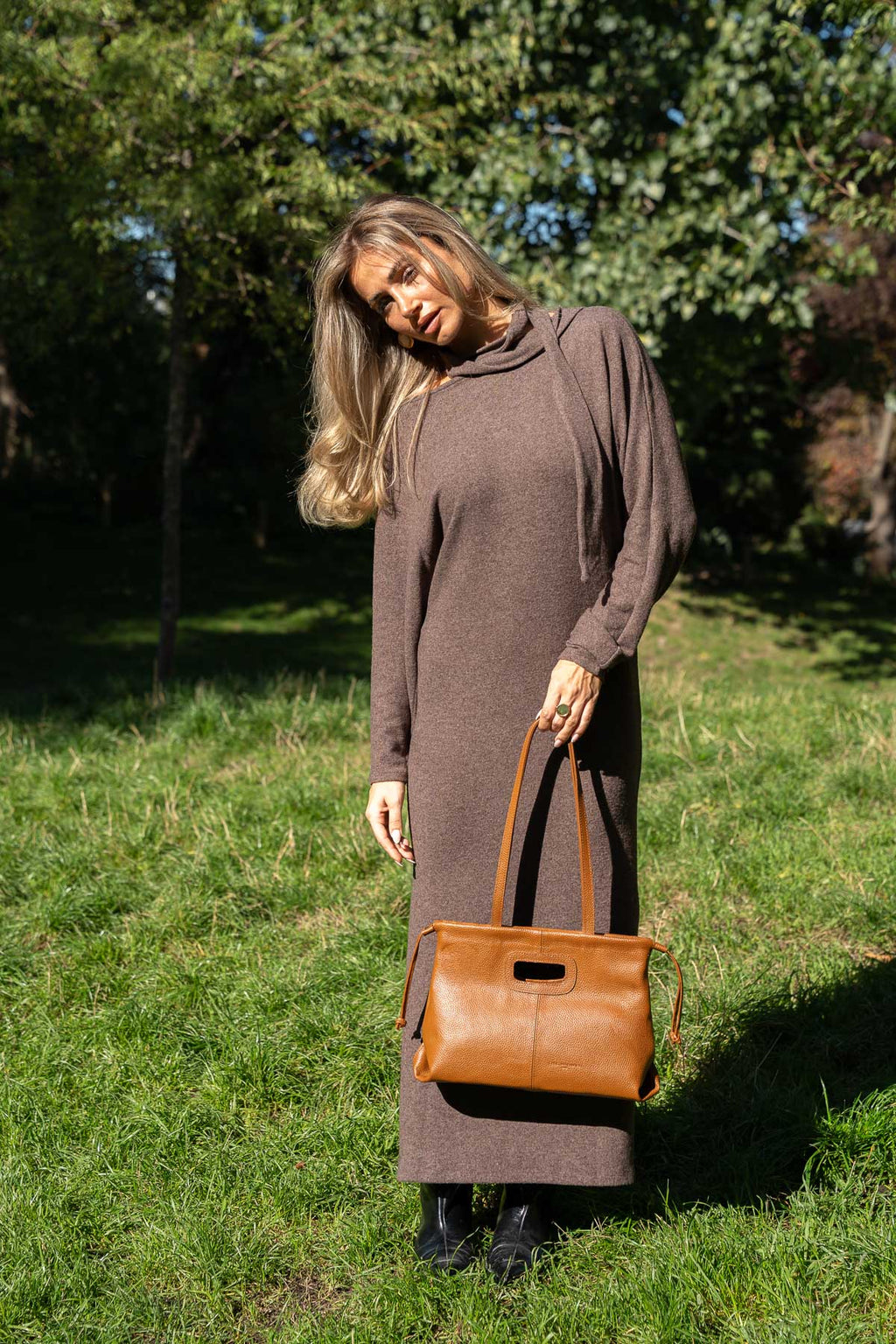 Bolsos de hombro Aubin - Camel