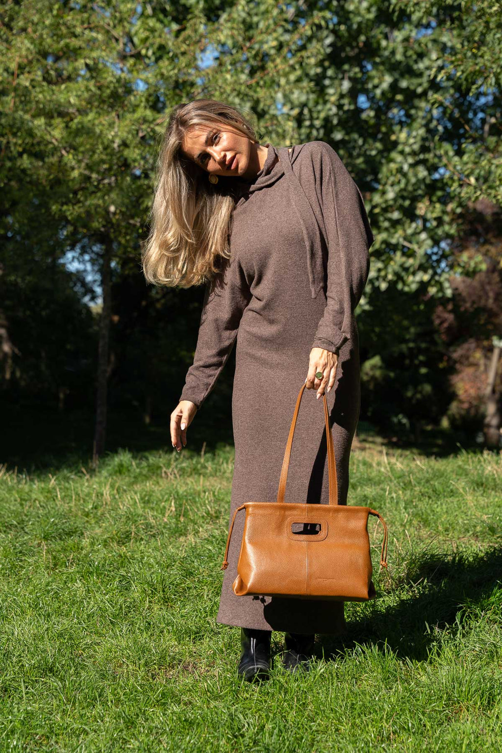 Bolsos de hombro Aubin - Camel