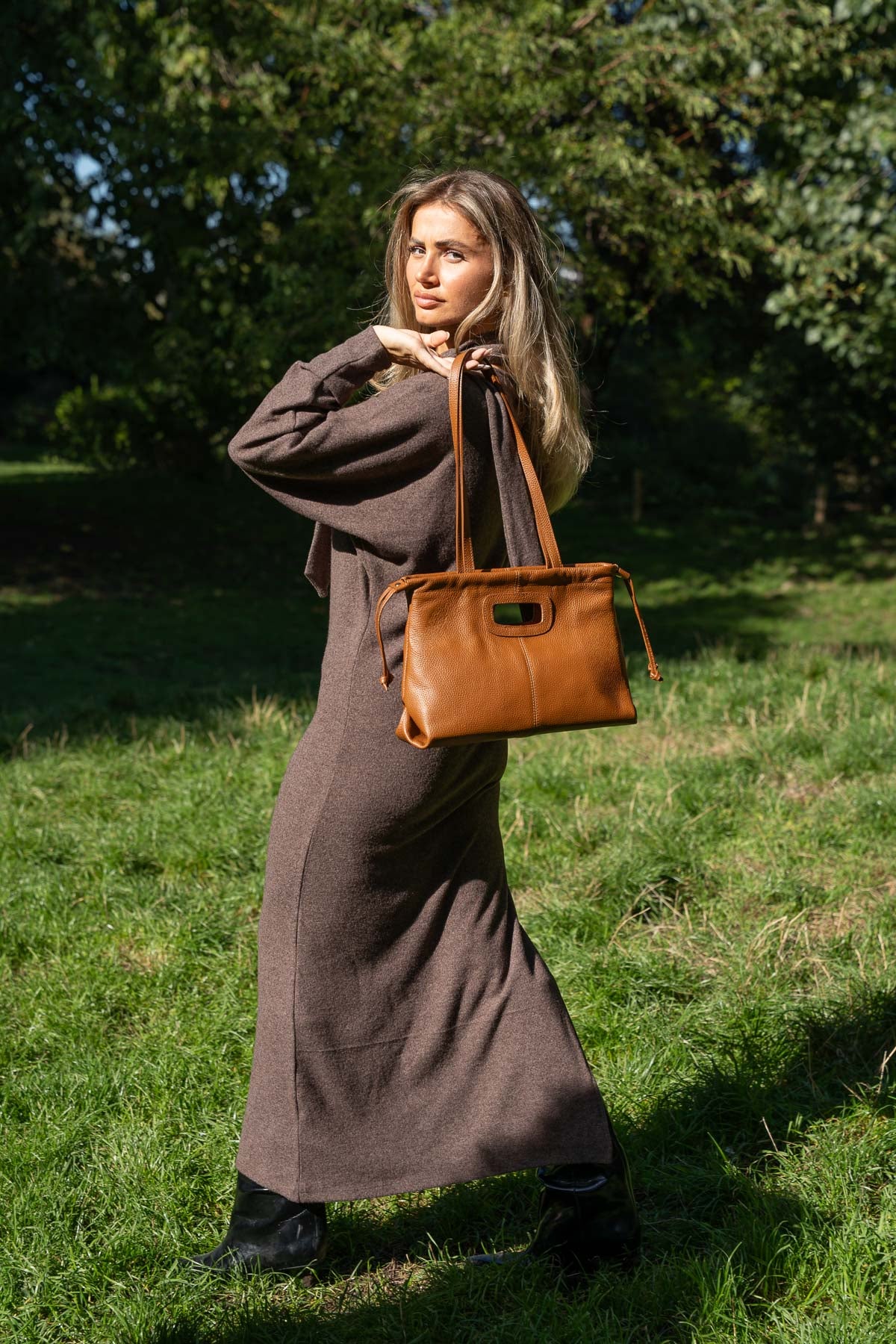 Bolsos de hombro Aubin - Camel
