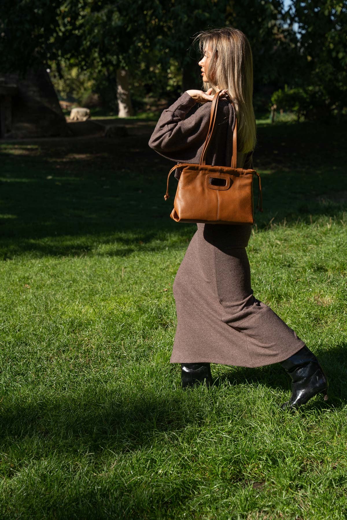 Bolsos de hombro Aubin - Camel