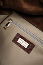 Schultertasche Aure - Mokka