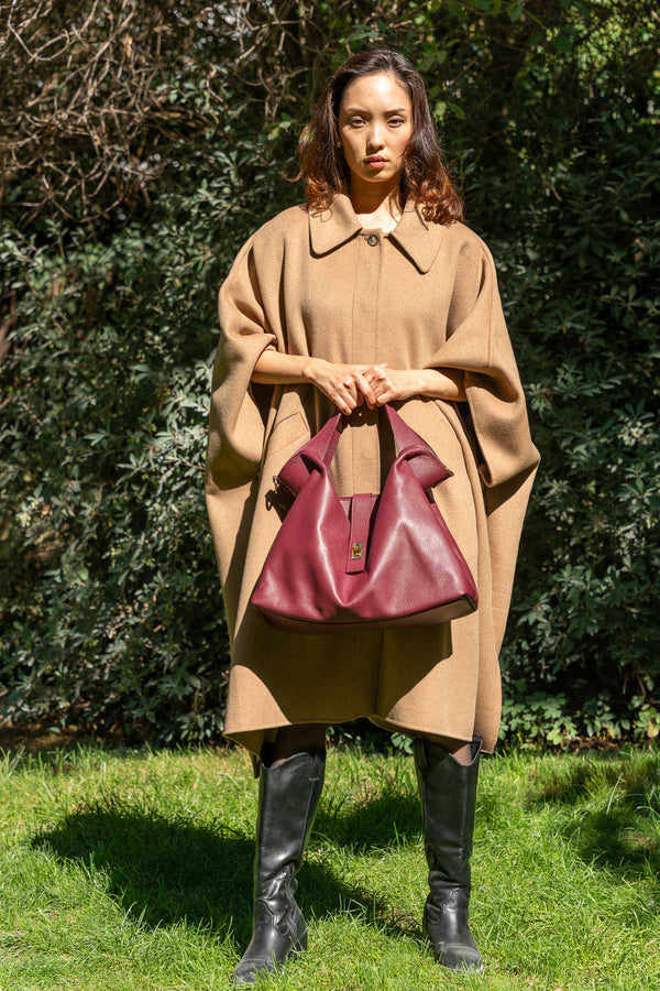 Octave Handbags - Burgundy