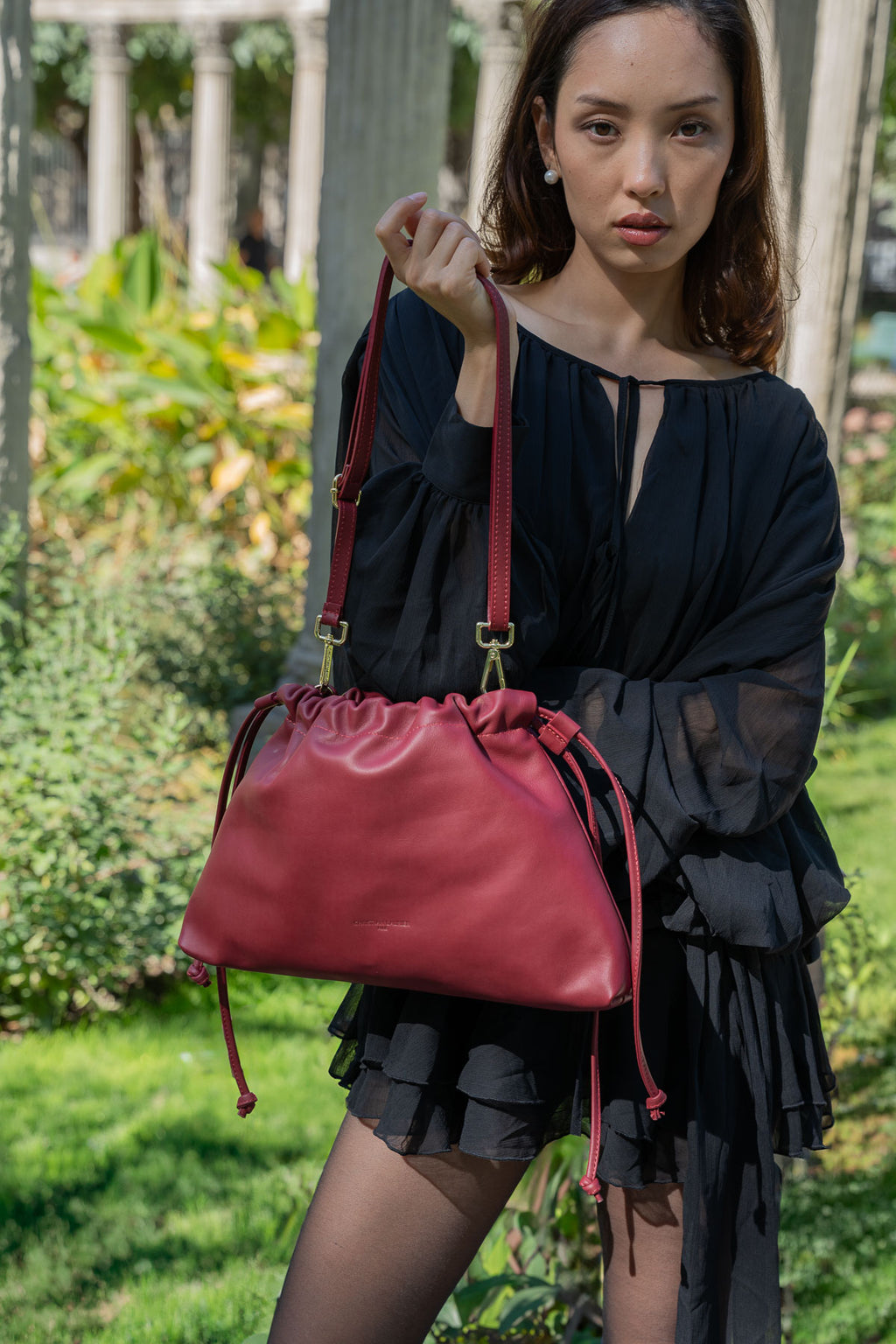 Umhängetasche Sienna - Bordeaux