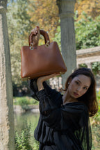 Borsa a Mano Silvia - Cammello