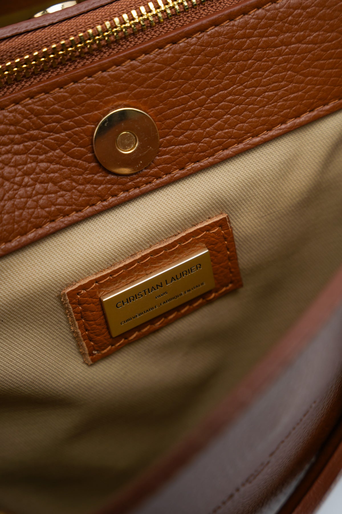 Borsa a Mano Silvia - Cammello